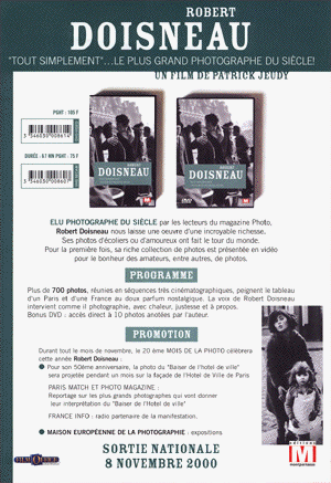 VHS DVD Doisneau